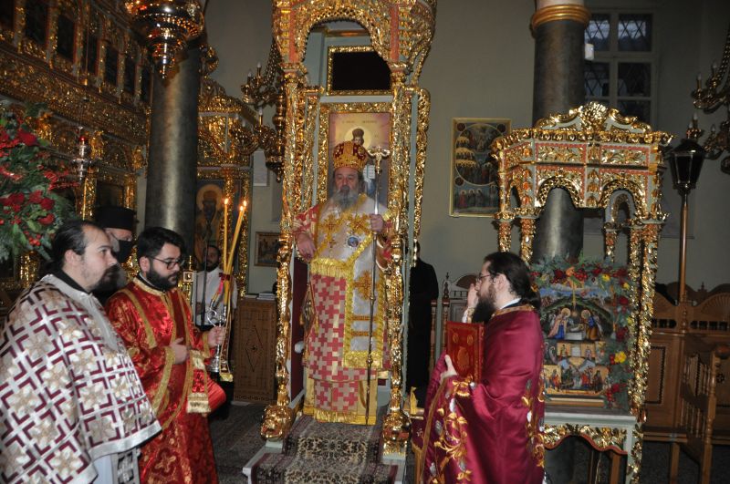 Χειροτονία διακόνου στή Μητρόπολή μας